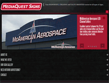 Tablet Screenshot of mediaquestsigns.com